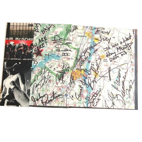 Tim McGraw and the Dancehall Doctors Hardcover Book Dust Jacket This is Ours EUC - Picture 2 of 6